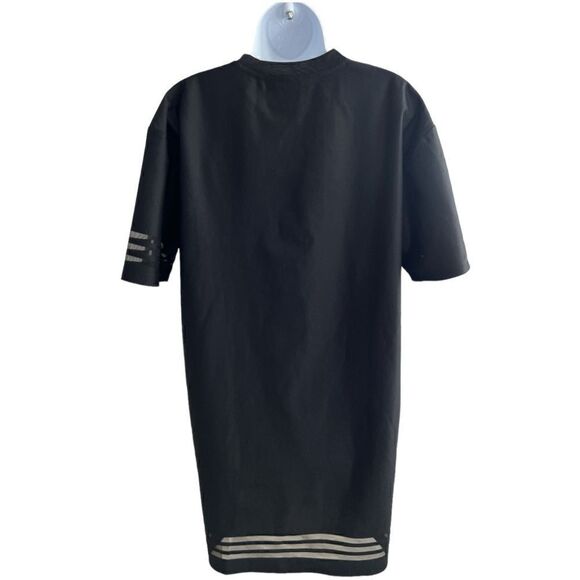 ADIDAS Originals Woman Tee Dress Oversized Color Black Size S. - Picture 5 of 7